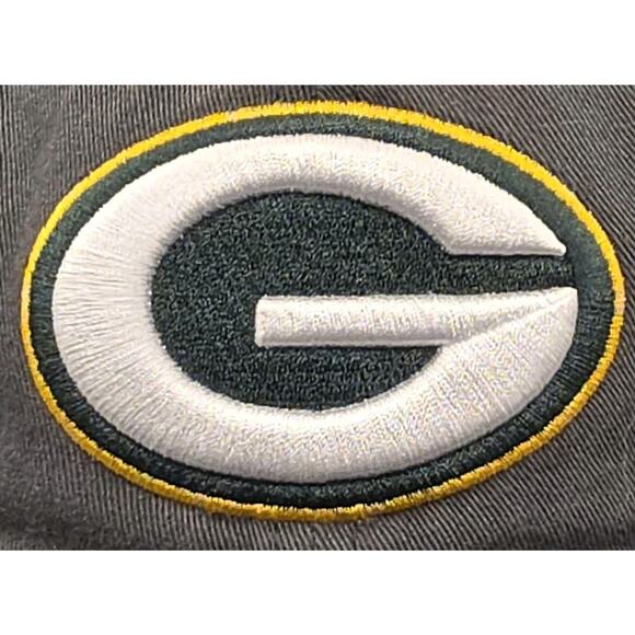 Green Bay Packers '47 Brand Green Strapback Cap G Logo Football Dad Hat - Picture 2 of 10